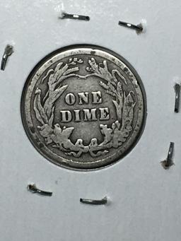 1915 P Barber Dime