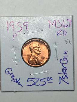 1959 P Lincoln Memorial Cent