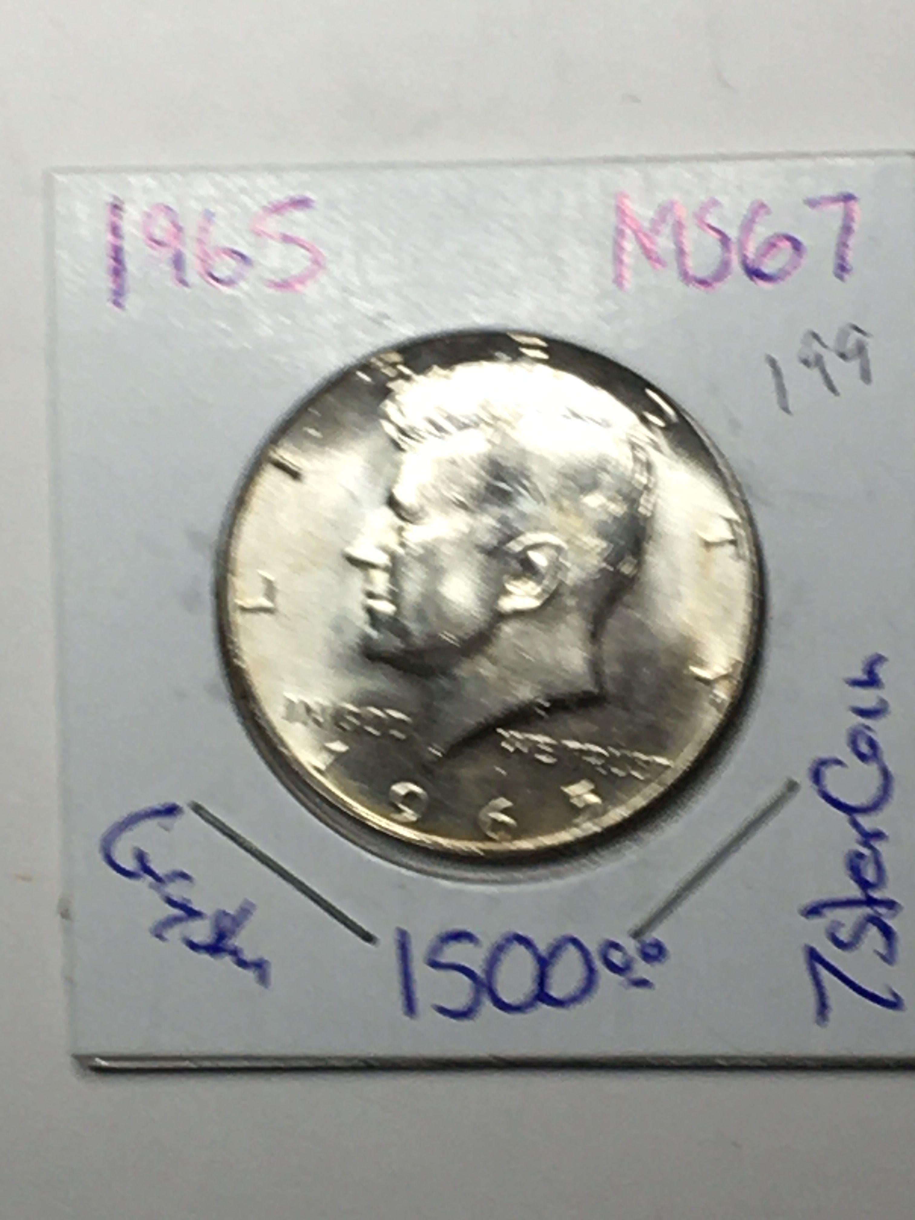 1965 D Kennedy Half Dollar