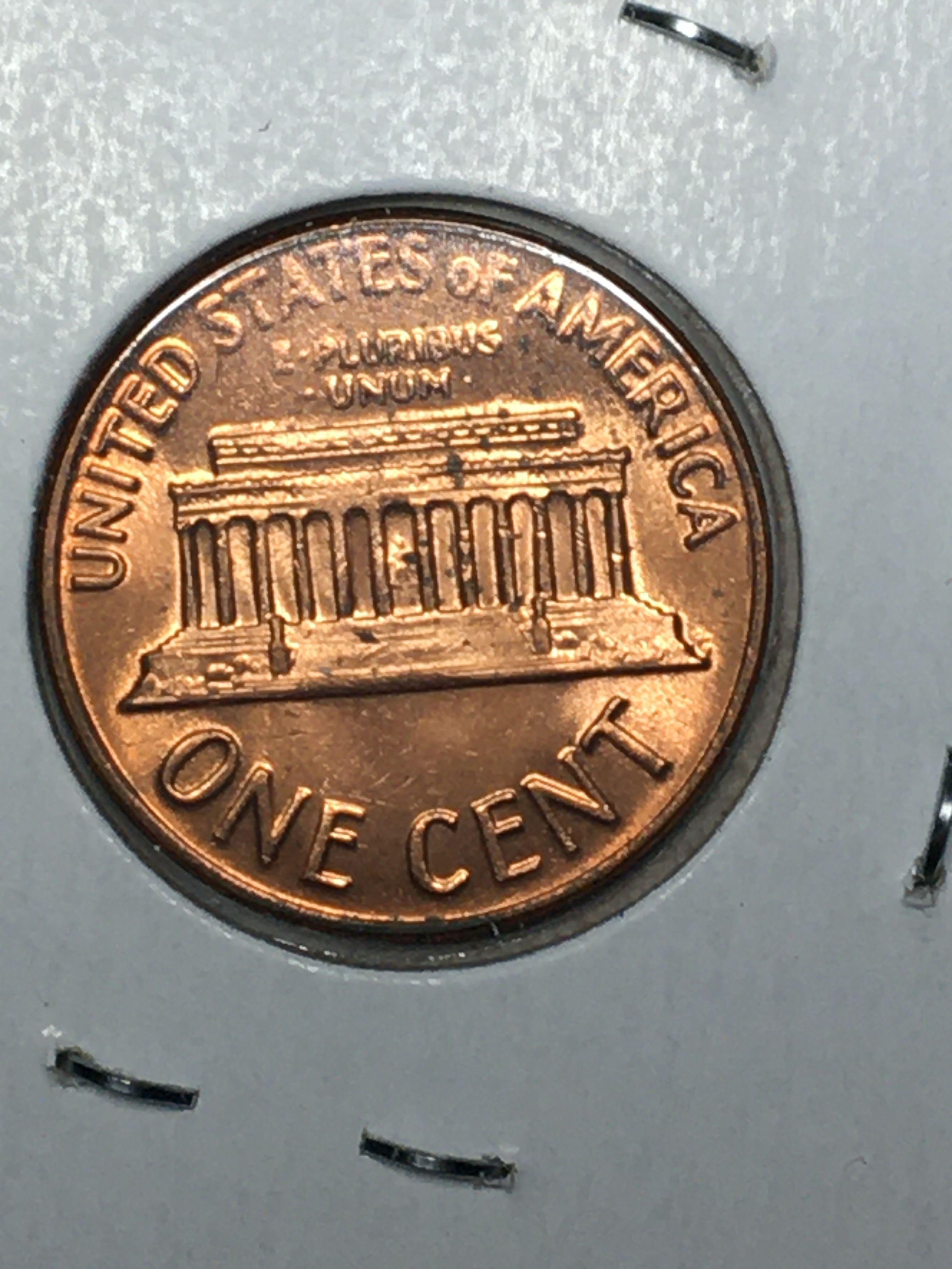 1971 D Lincoln Memorial Cent