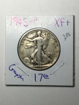 1945 P Walking Liberty Half Dollar