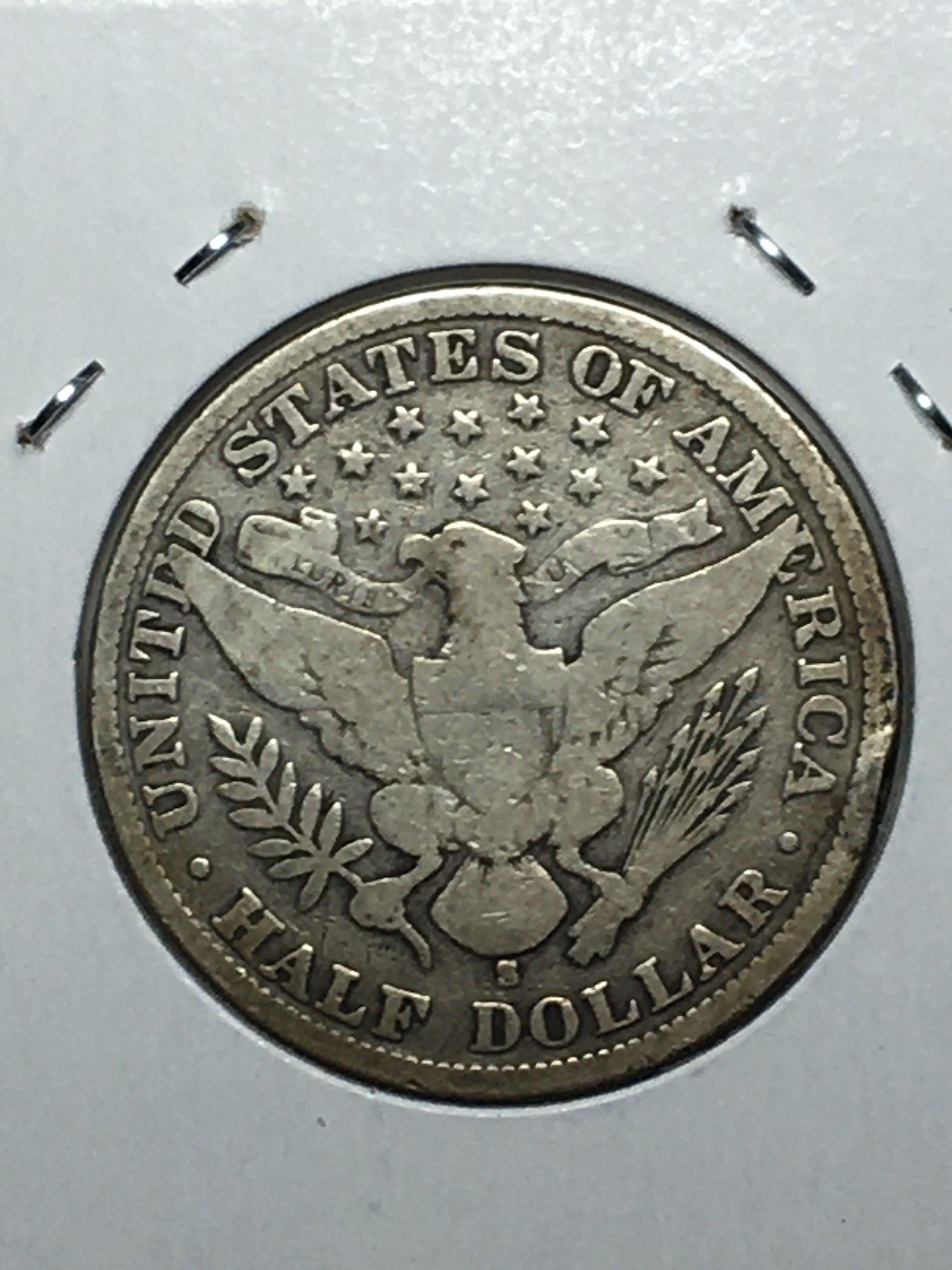 1903 S Barber Half Dollar