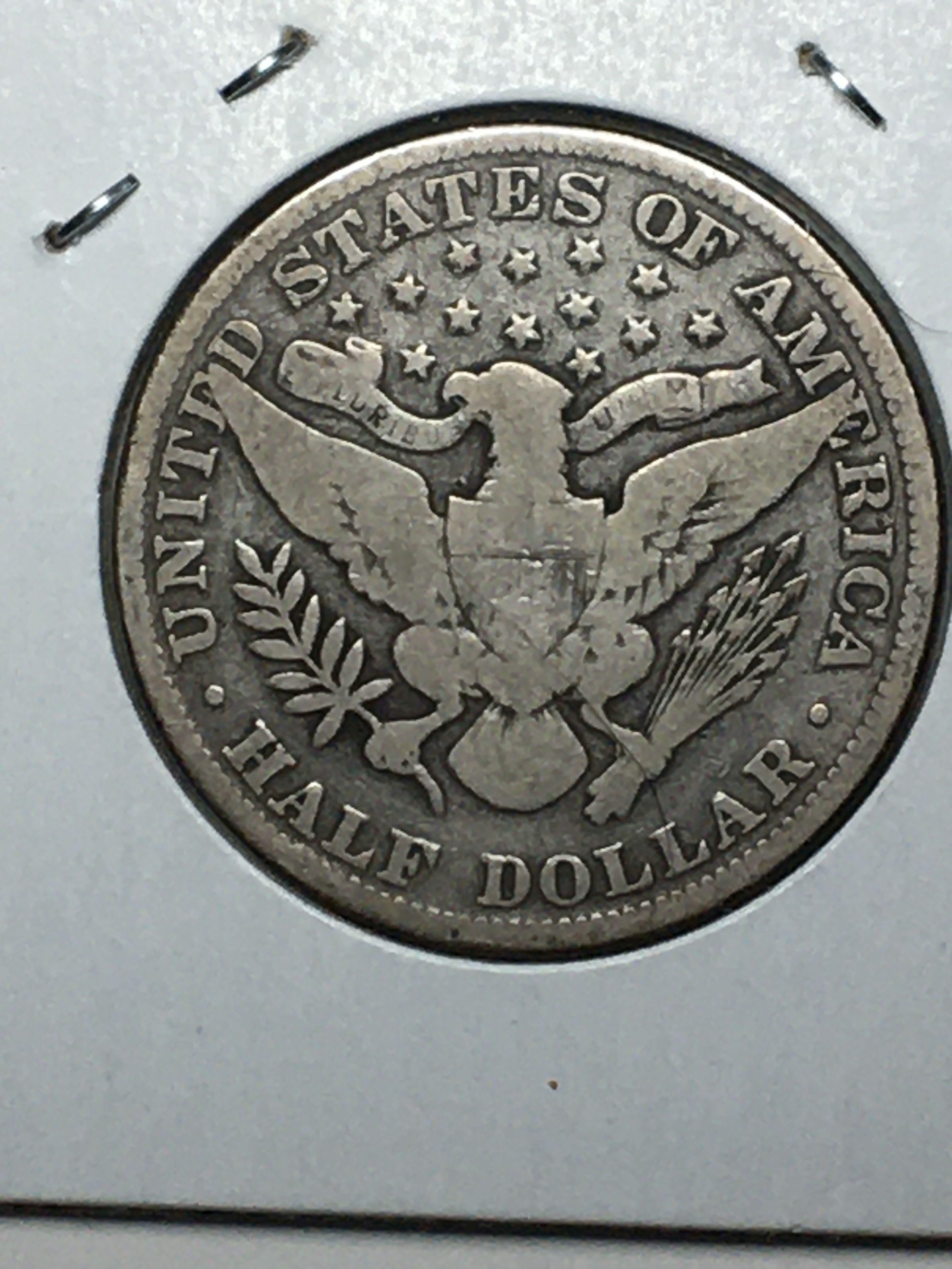 1894 P Barber Half Dollar