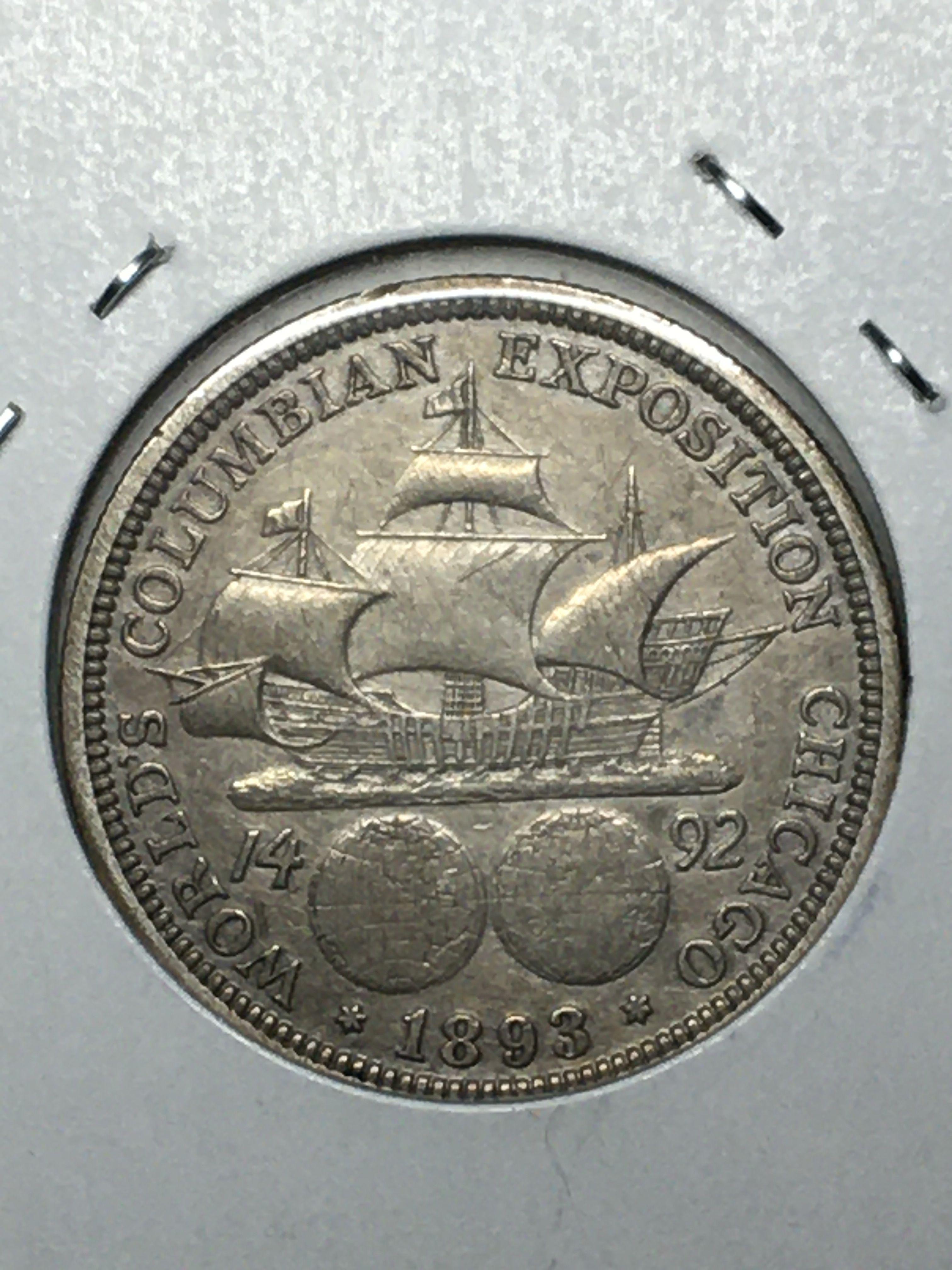 1893 Columbus Exposition Half Dollar