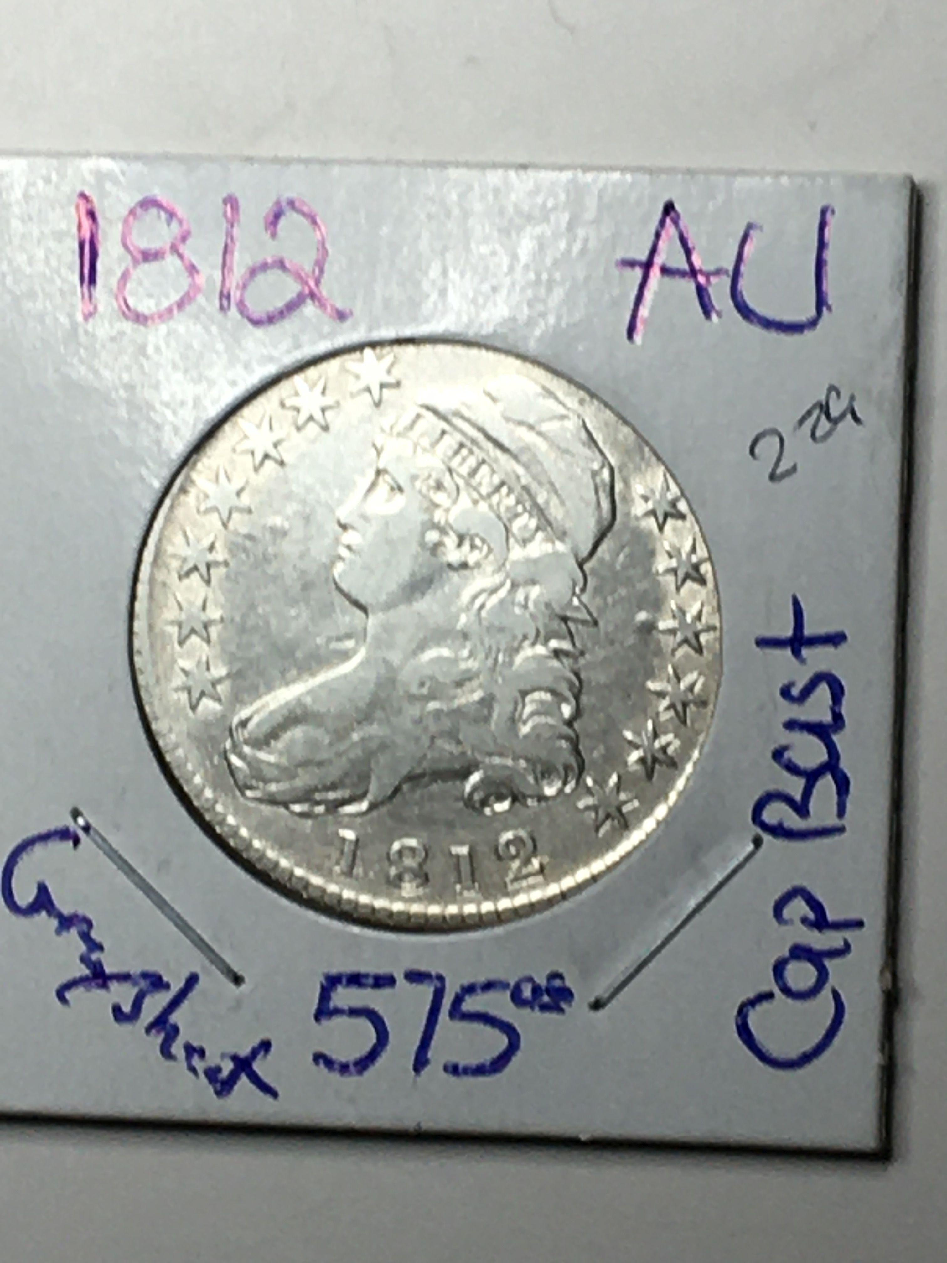 1822 Bust Half Dollar