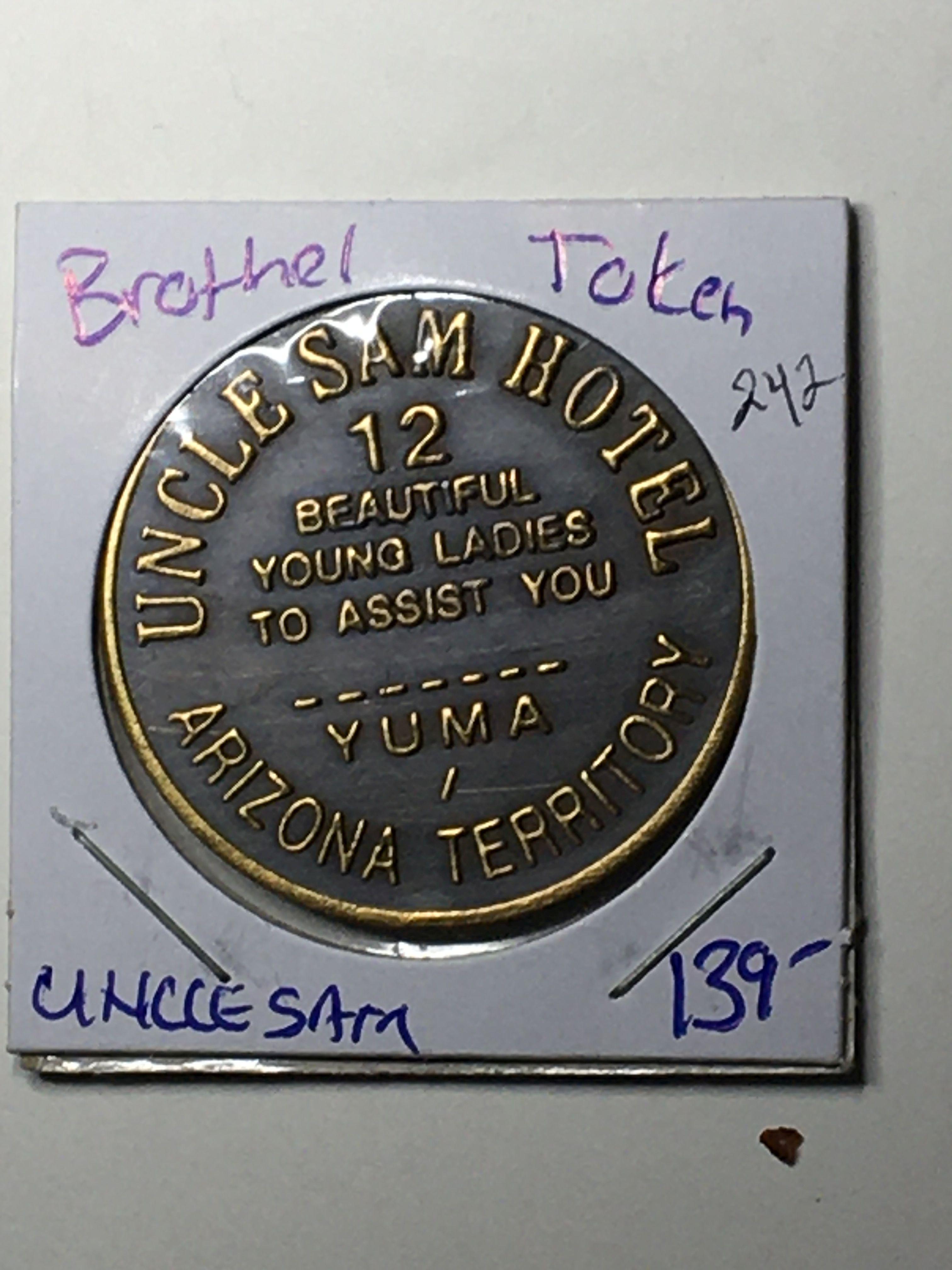 Uncle Sam Hotel Brothel Token