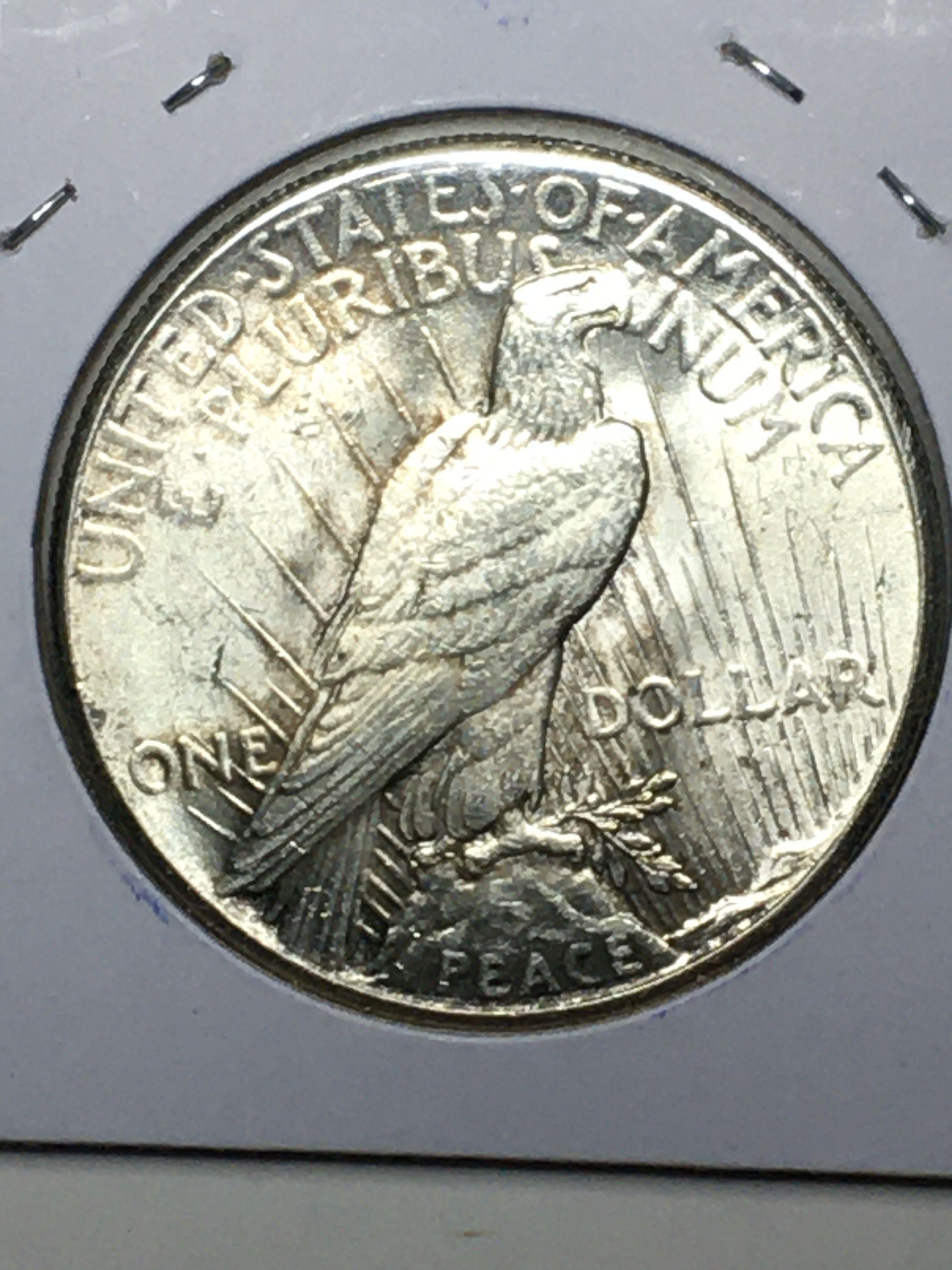 1927 P Peace Dollar