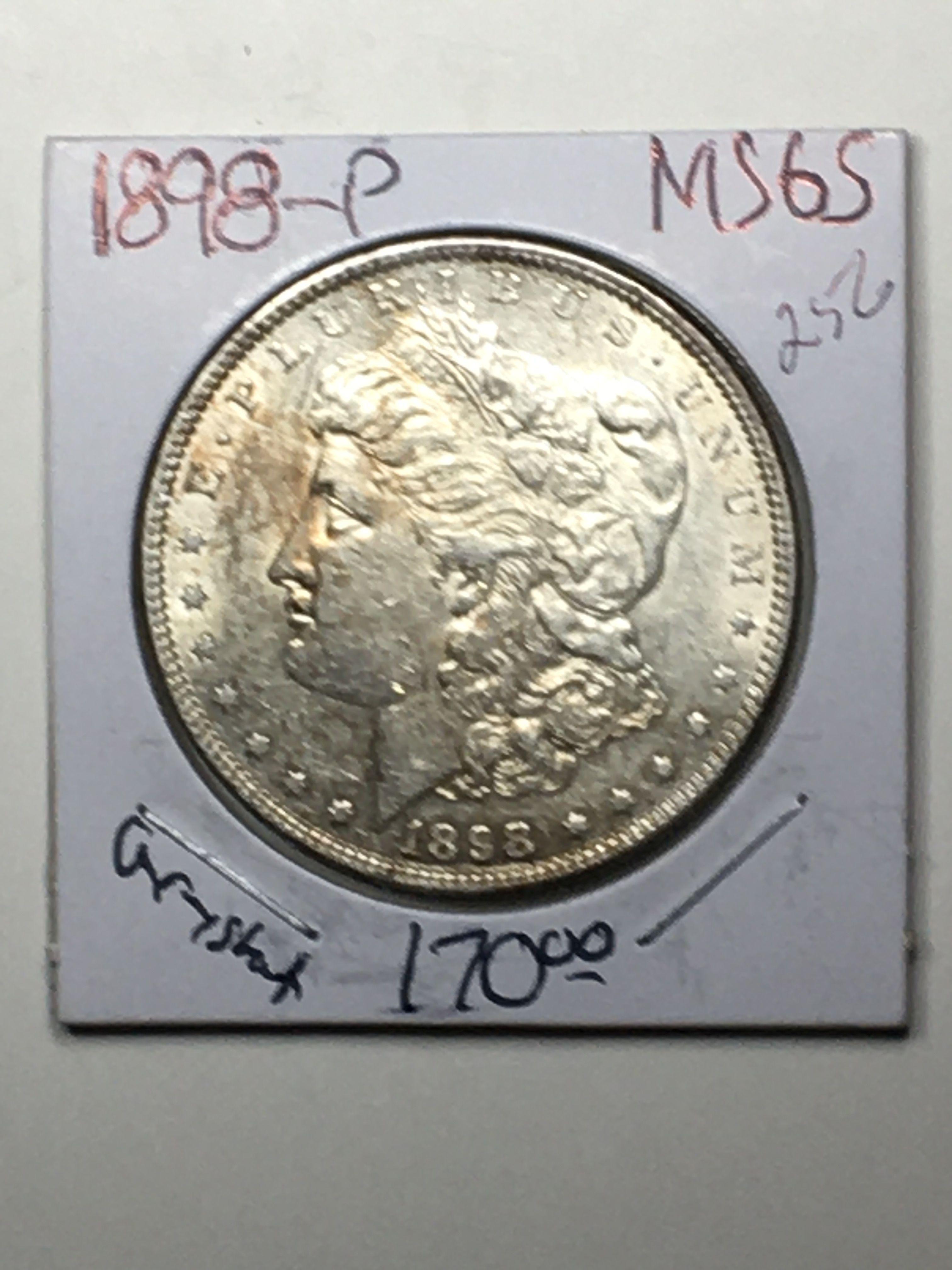 1898 P Morgan Dollar