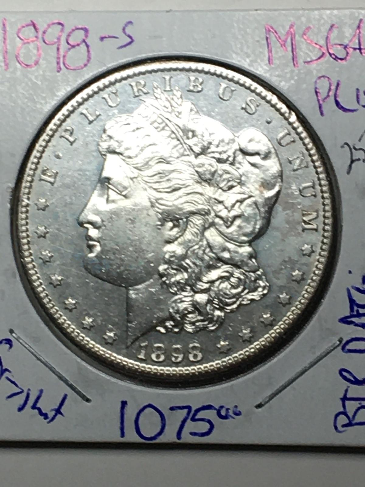 1898 S Morgan Dollar