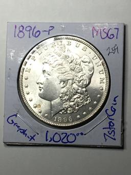 1896 P Morgan Dollar