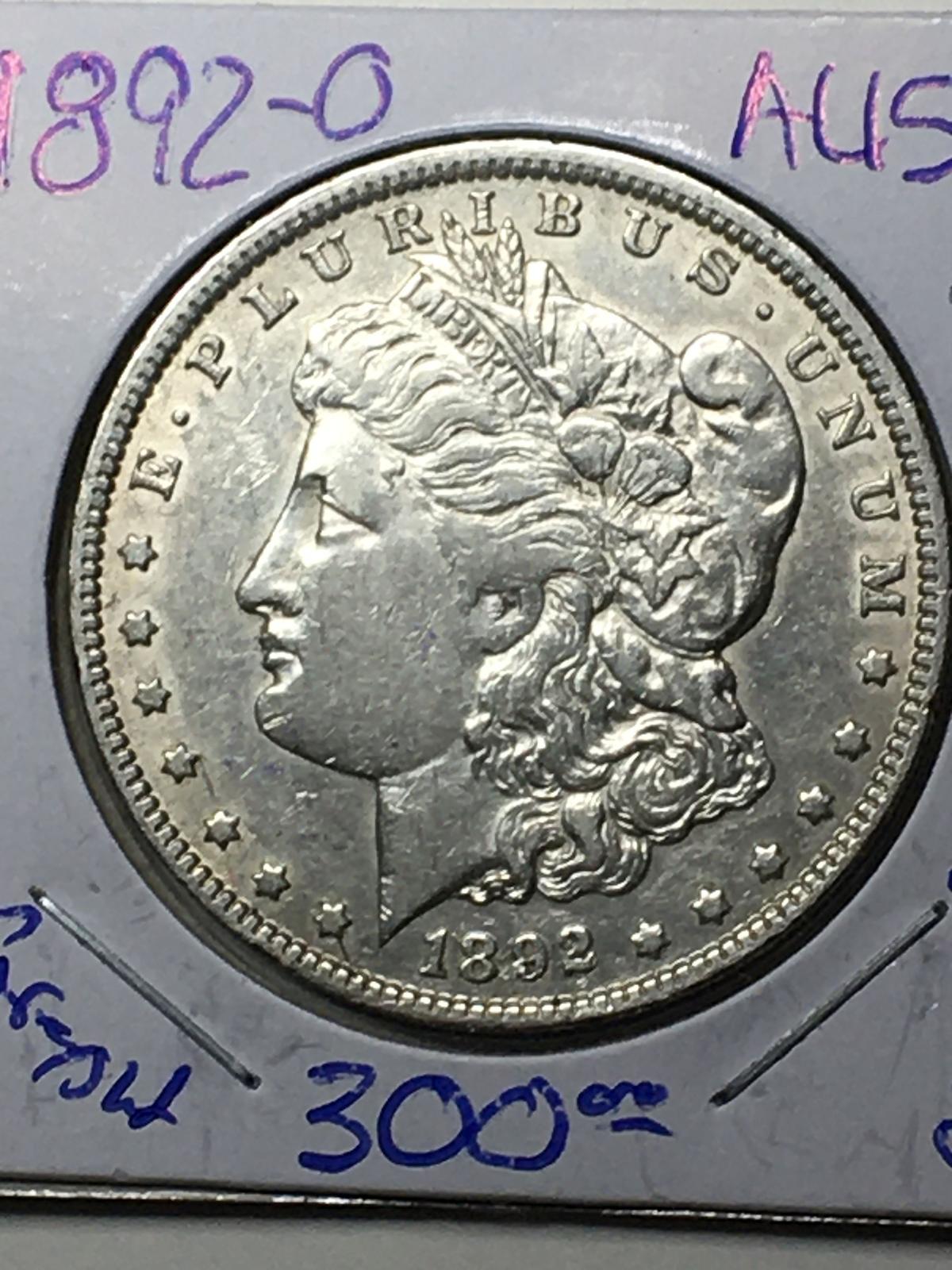 1892 O Morgan Dollar