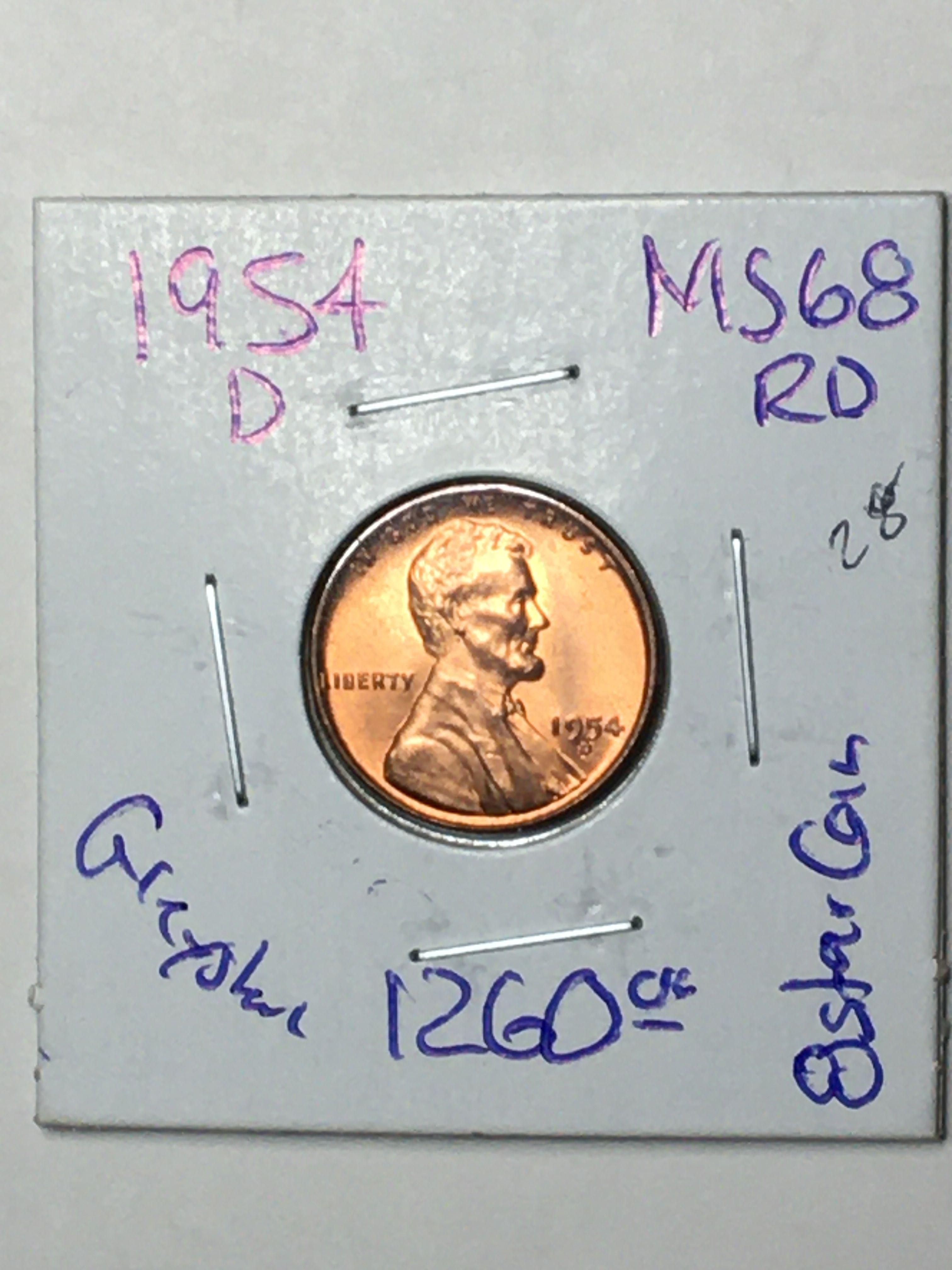 1954 D Lincoln Wheat Cent