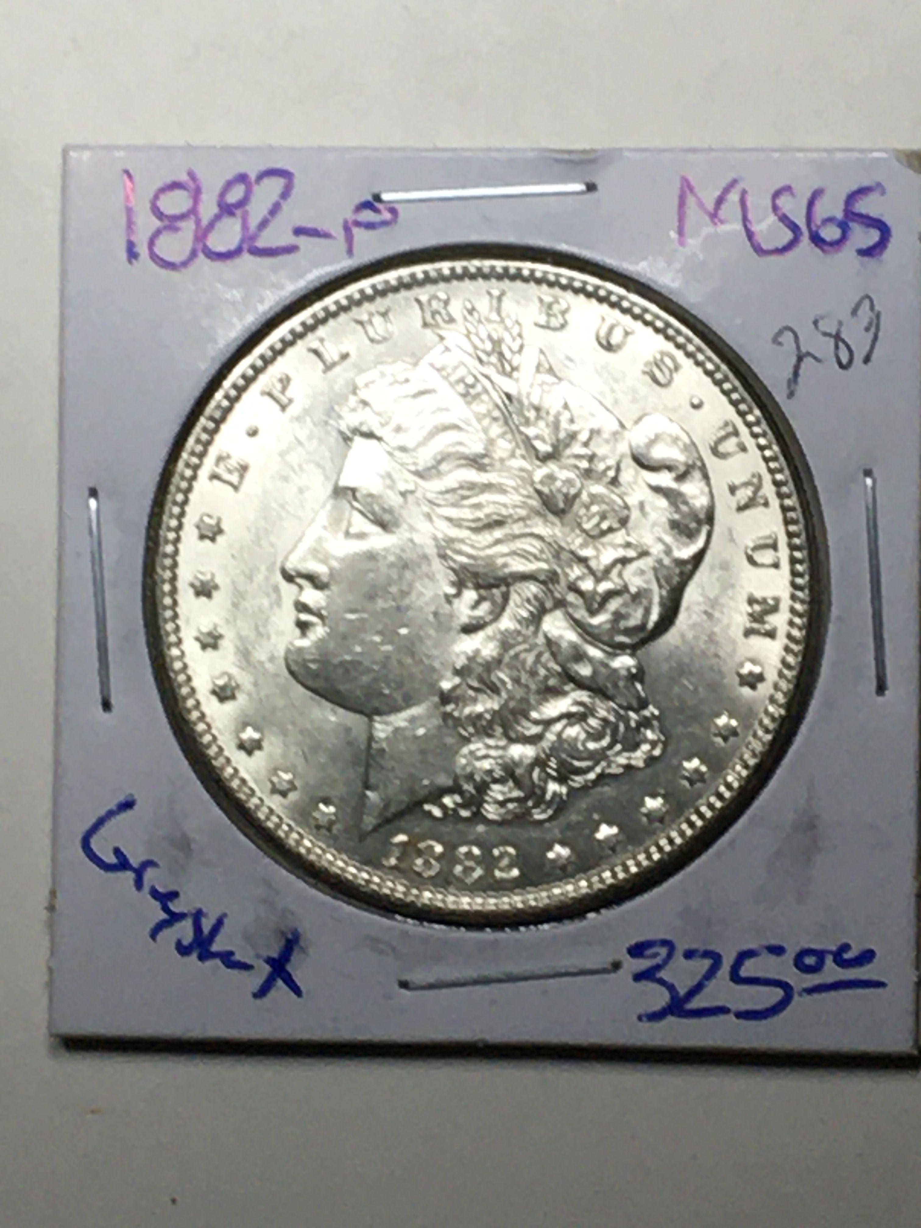 1882 P Morgan Dollar