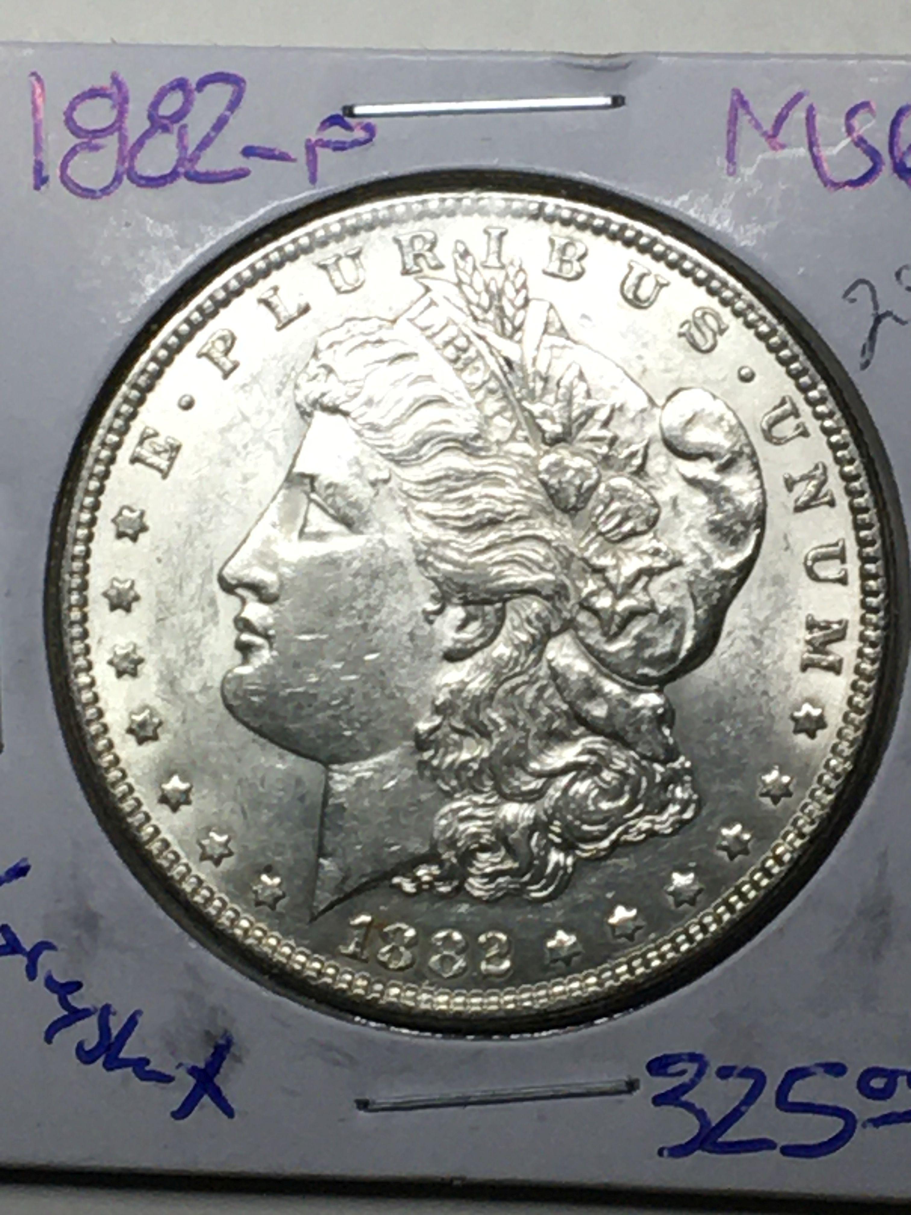 1882 P Morgan Dollar