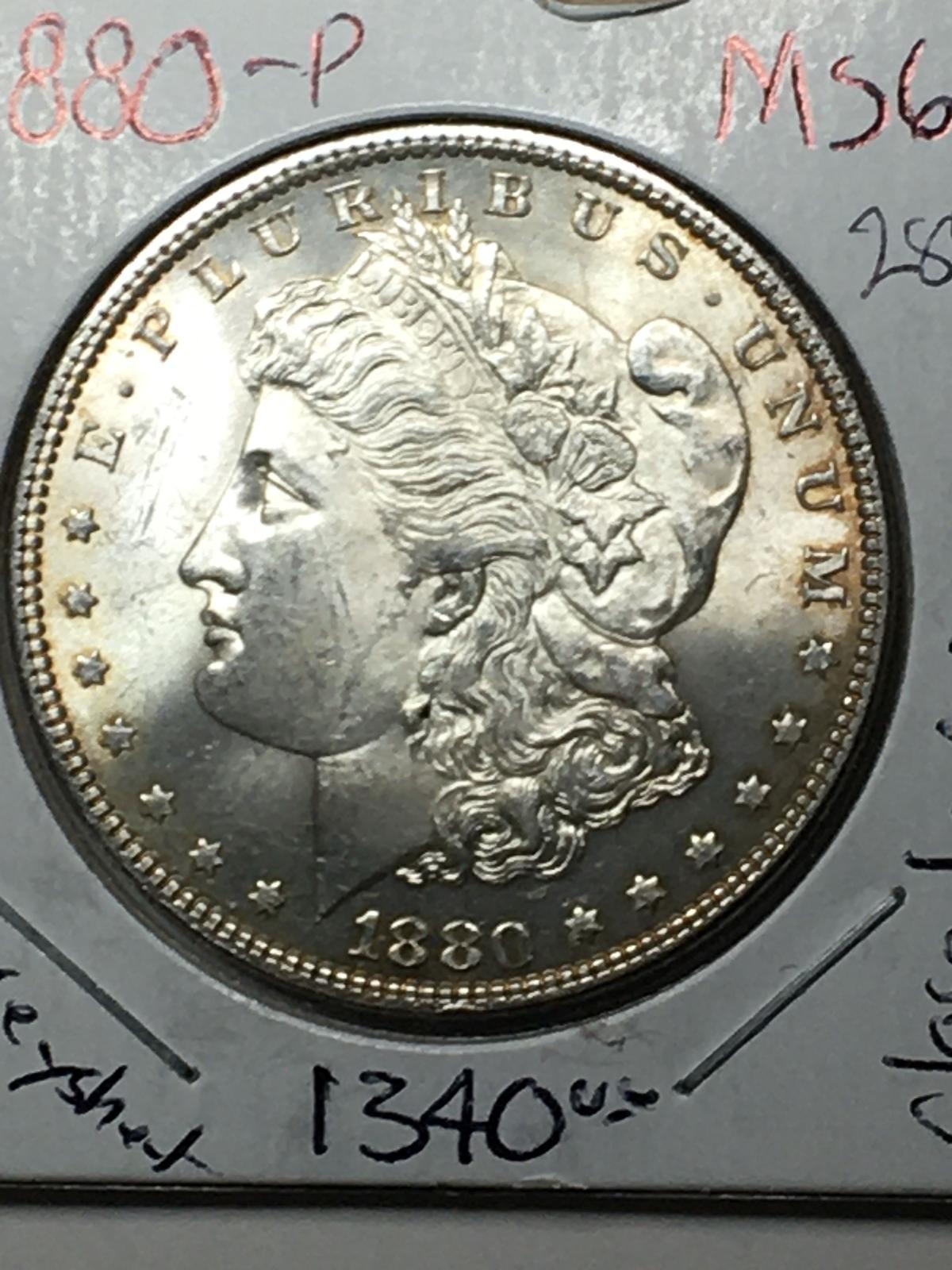 1880 P Morgan Dollar