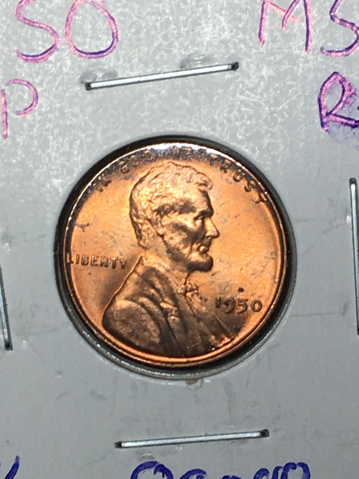 1950 P Lincoln Wheat Cent