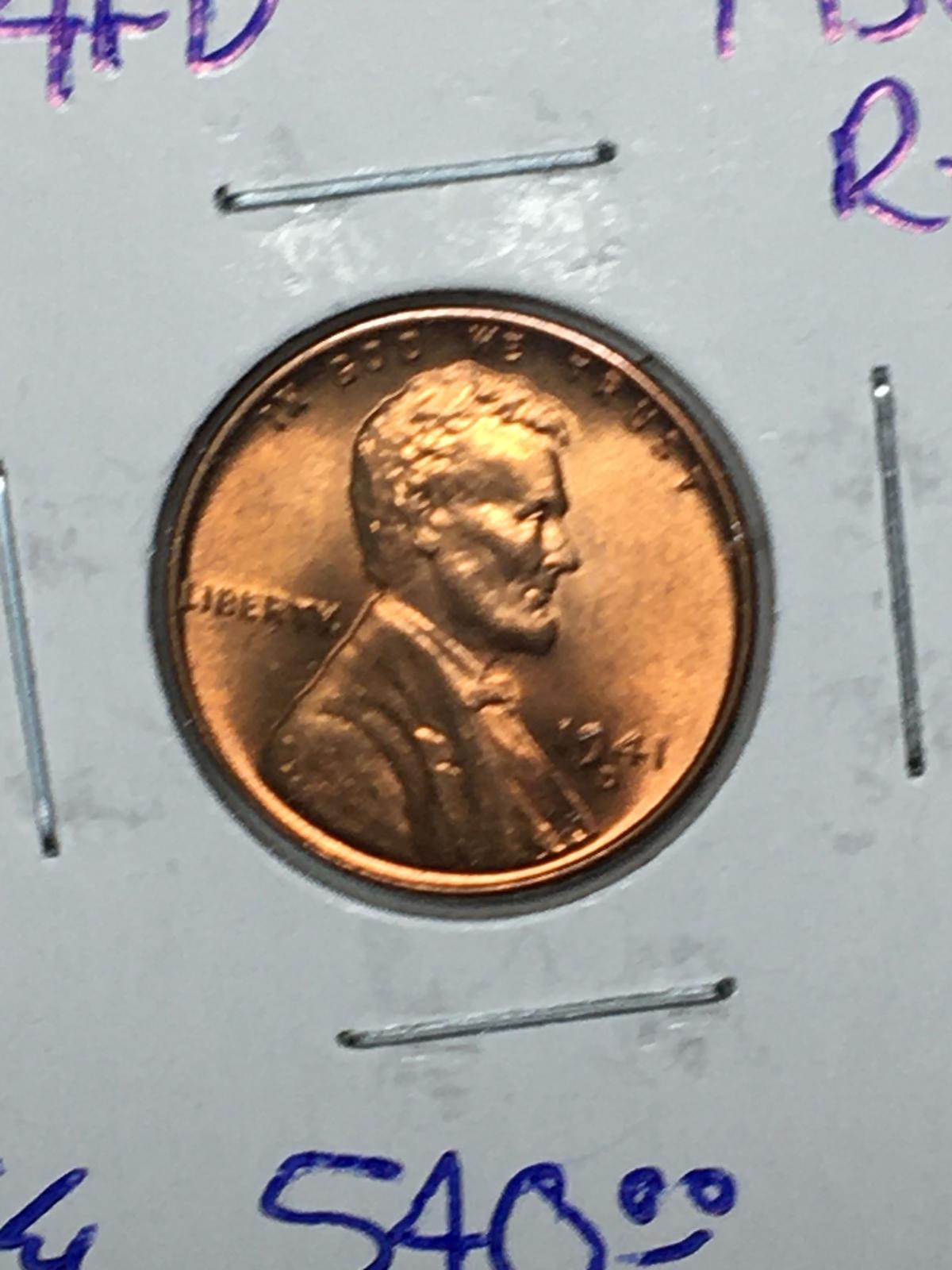 1941 D Lincoln Wheat Cent