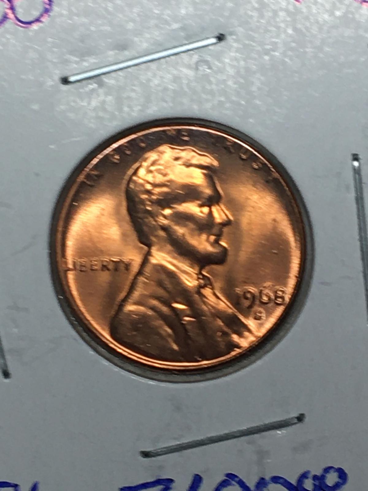 1968 S Lincoln Memorial Cent