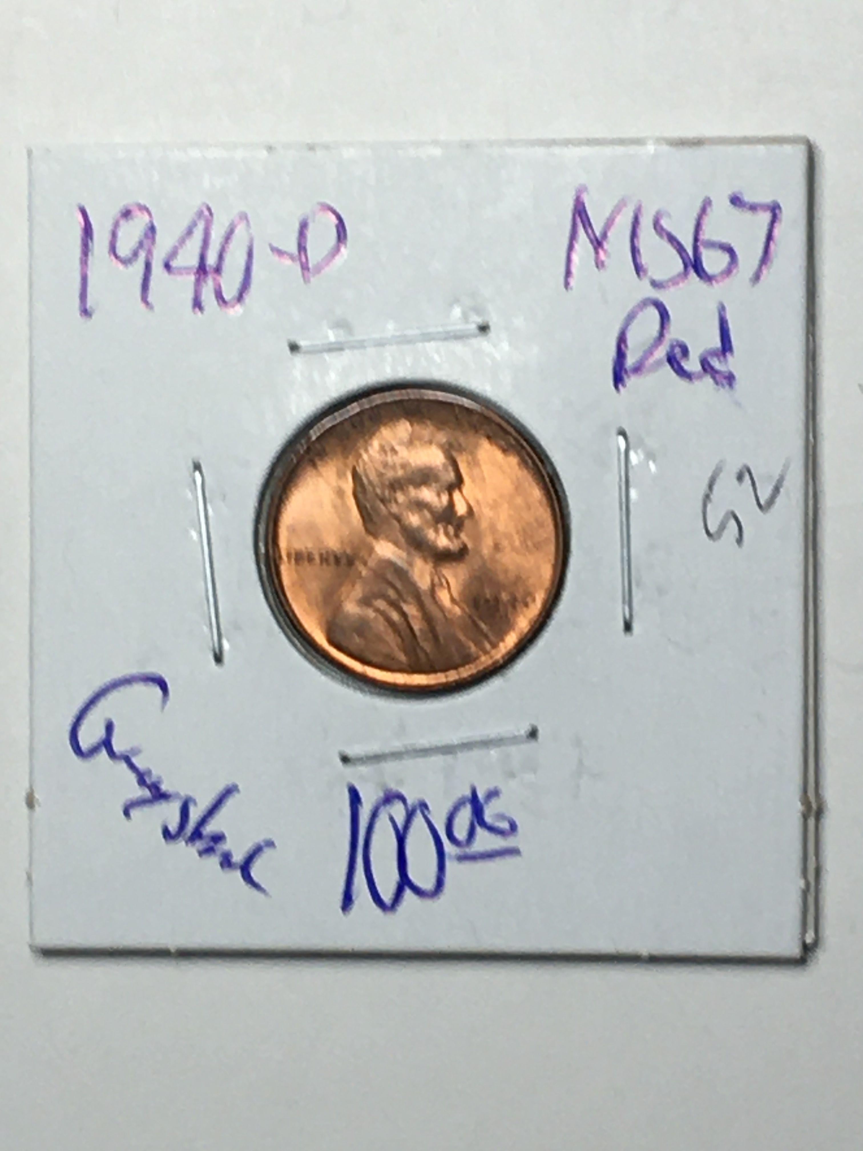 1940 D Lincoln Wheat Cent