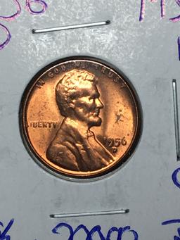 1956 D Wheat Cent