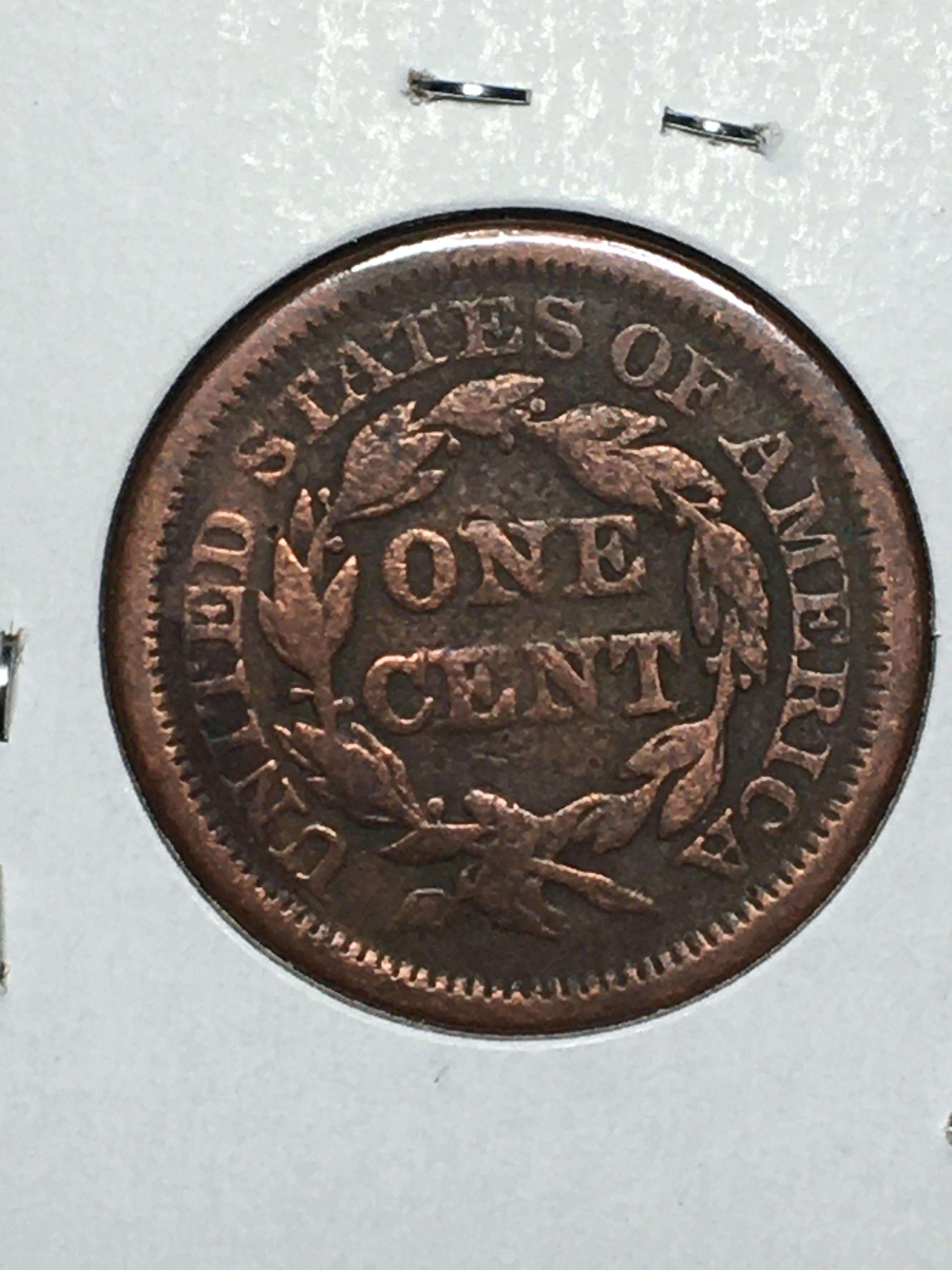 1850 Large Cent