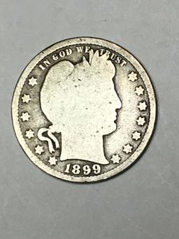 1899 Barber Quarter 