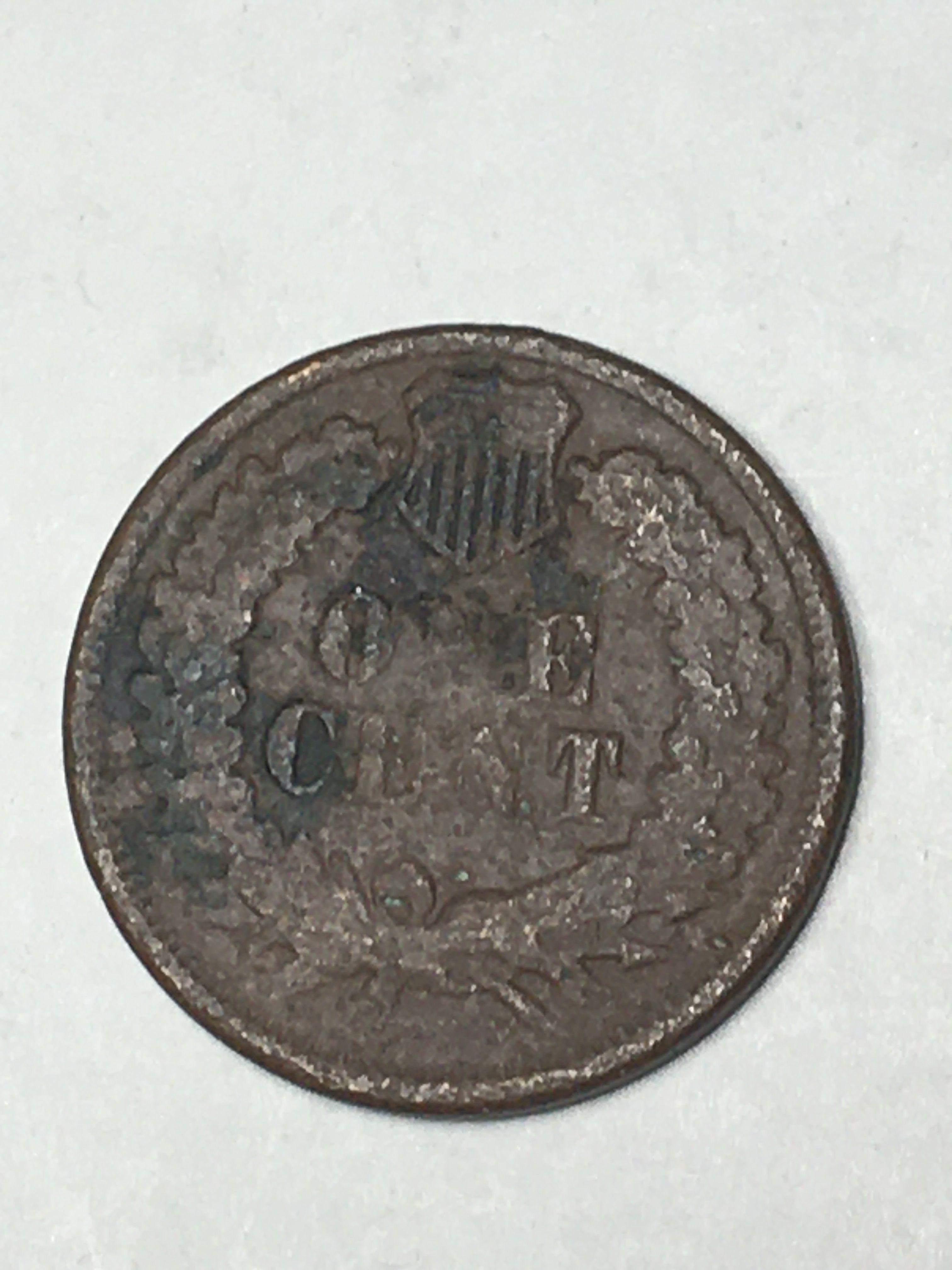 1864 L Indian Cent Key Date to Series 