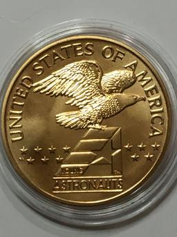 Americans In Space 1 Silver 1oz 1 Bronze