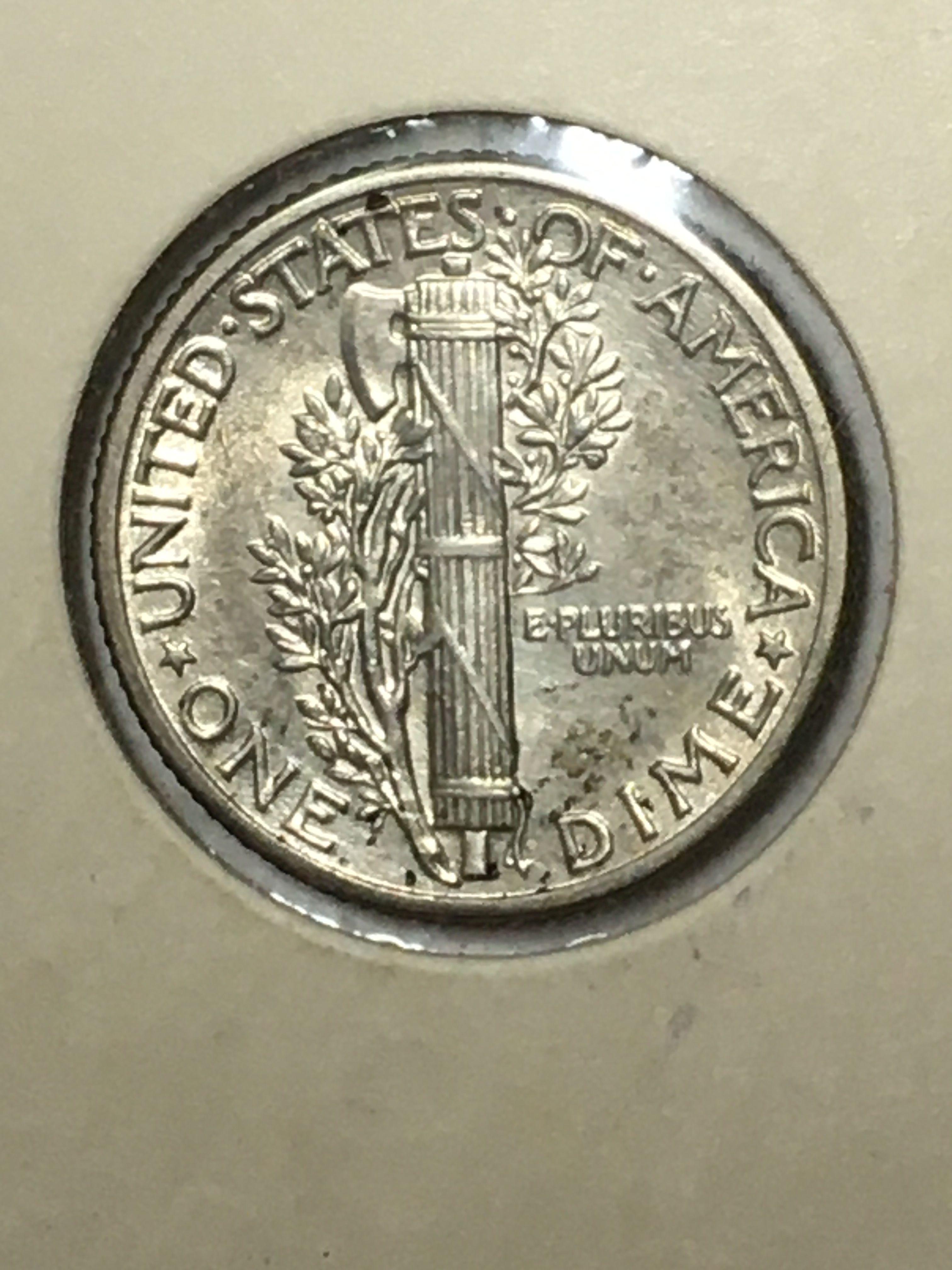 1940 Mercury Dime