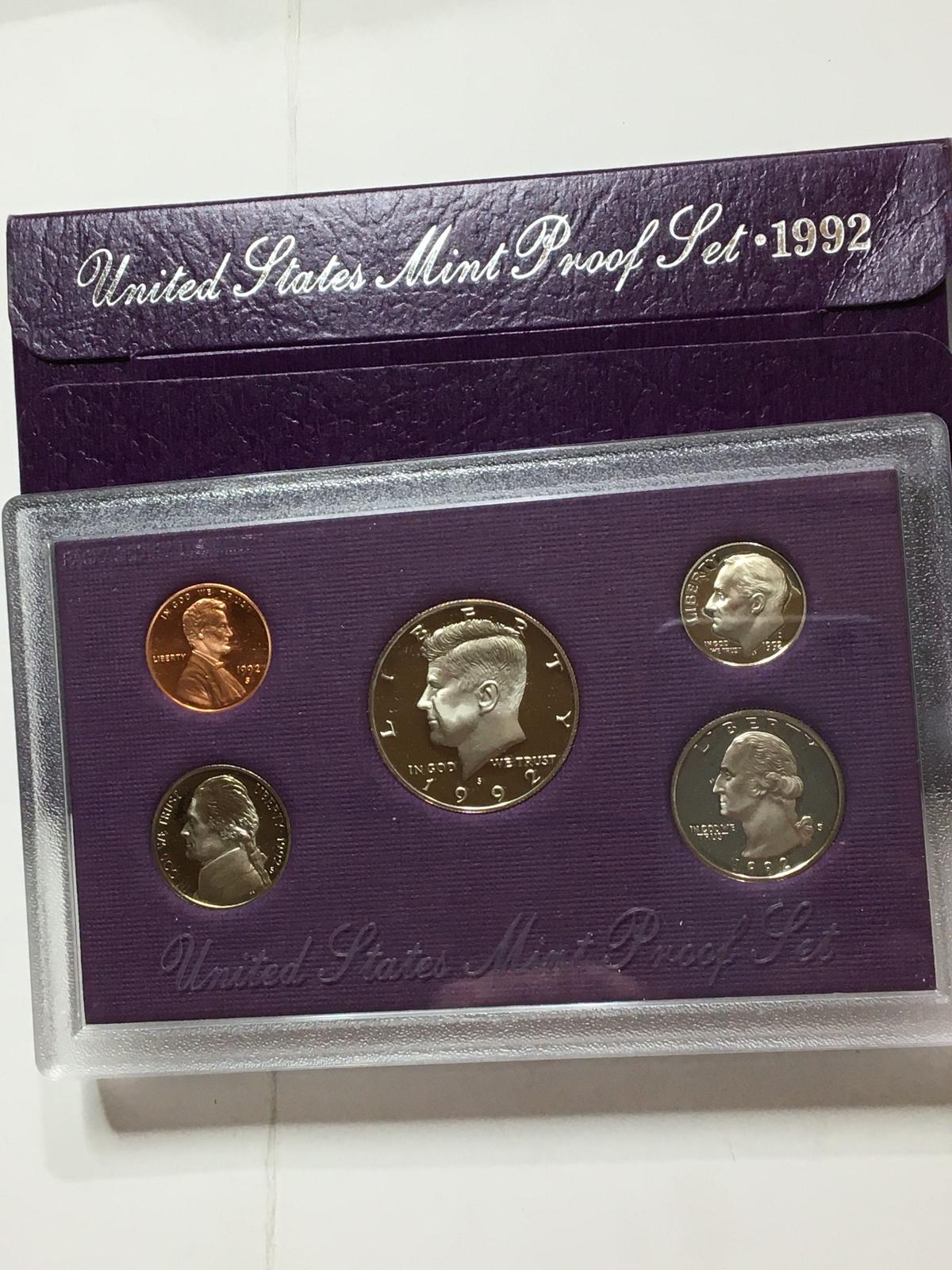 1992 U S Proof Set