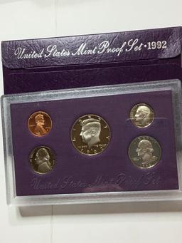 1992 U S Proof Set