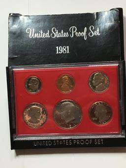 1981 U S Proof Set