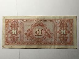 Wwii German 20 Mark Military Payment