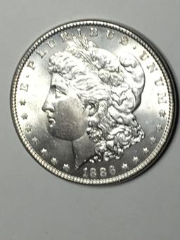 1886 Morgan Silver Dollar