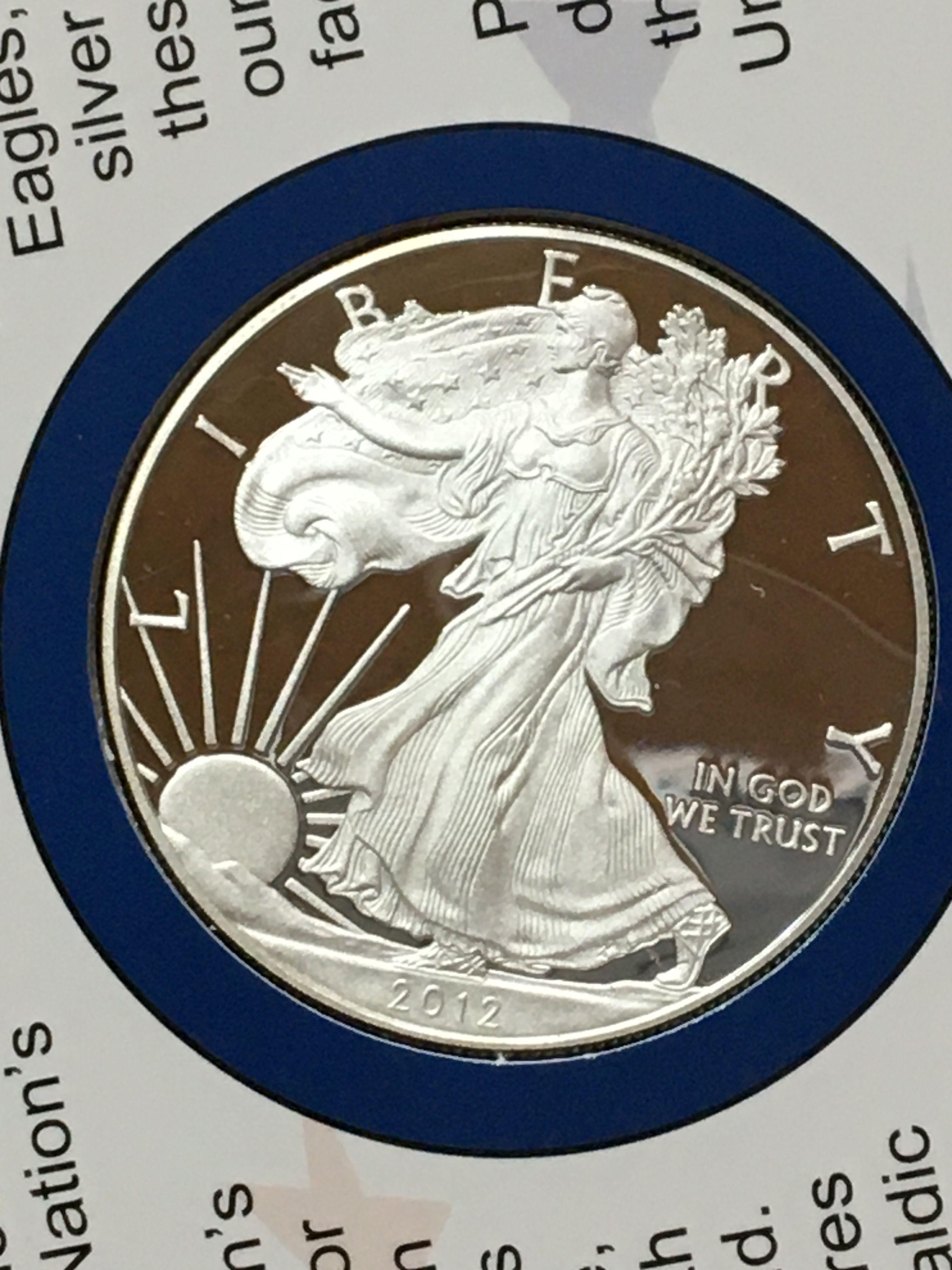 2012 U S History Proof $1 American Eagle 