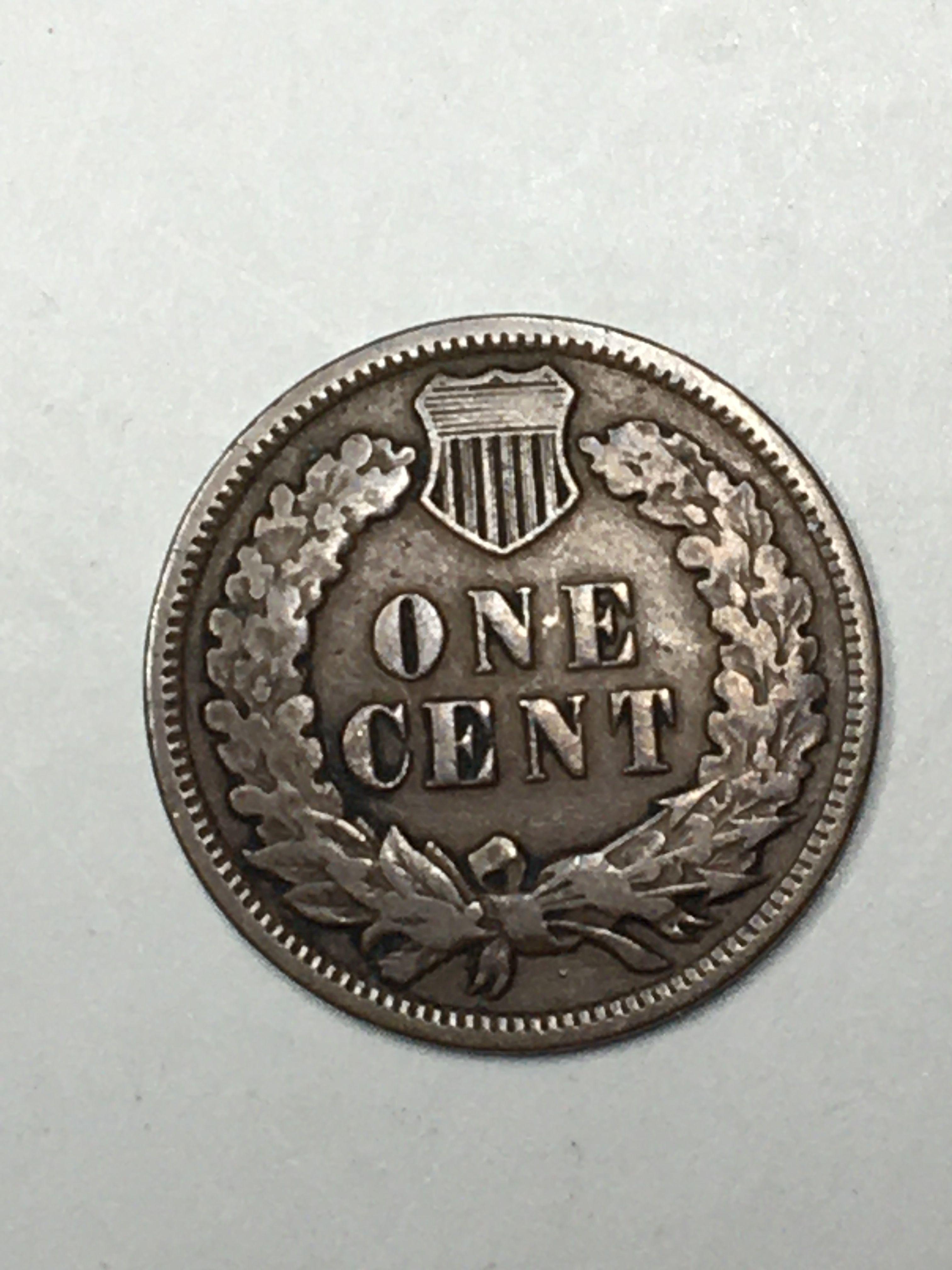 1909 Indian Head Cent Last Year Issue