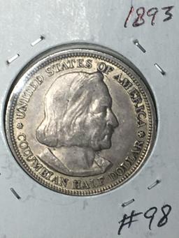 1893 Columbian Exposition Half Dollar 