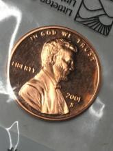 2001 S Lincoln Cent