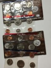2- 1985 U S Mint Sets