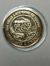 Grand Casino Golden Token Las Vegas