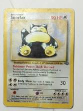 Snorlax Rare First Edition 27/64 Rare Card