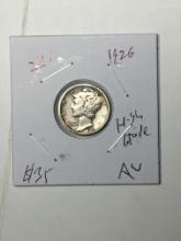 Mercury Dime 1926 High Grade Early Year