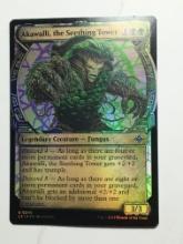 Rare Magic Card Holo Mint Pack Fresh Akawalli The Seething Tower