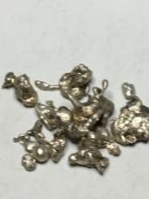 Sterling Silver Nuggets Shot 92+% 8.77 Grams