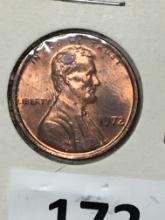 1972 P Lincoln Memorial Cent Coin