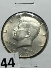 1967 P Kennedy Half Dollar 