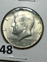 1967 P Kennedy Half Dollar 