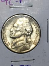 1942 P Jefferson Nickel