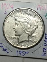 1924 S Peace Dollar