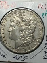 1896 O Morgan Dollar